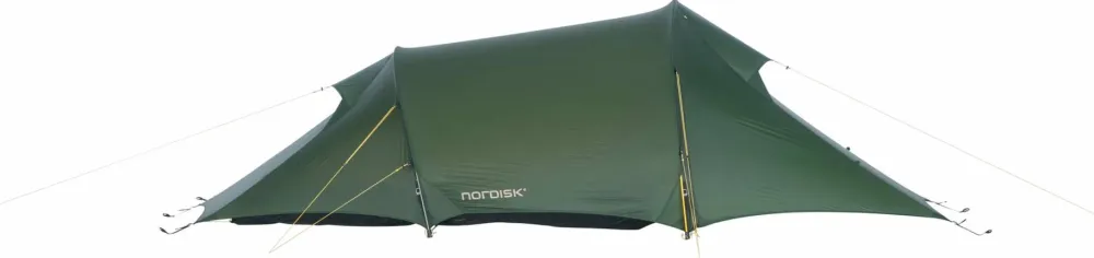 Nordisk Halland 2 LW (2.0) Tent Black Forest Green