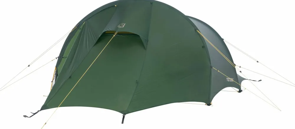 Nordisk Halland 2 LW (2.0) Tent Black Forest Green