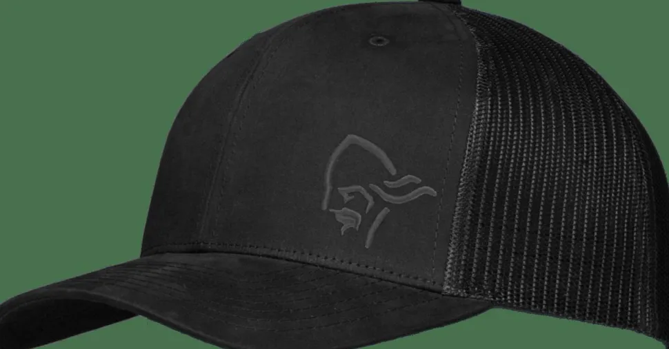Norrøna /29 Trucker Mesh Snap Back Cap Caviar
