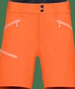 Norrøna Women's Falketind Flex1 Shorts Orange Alert