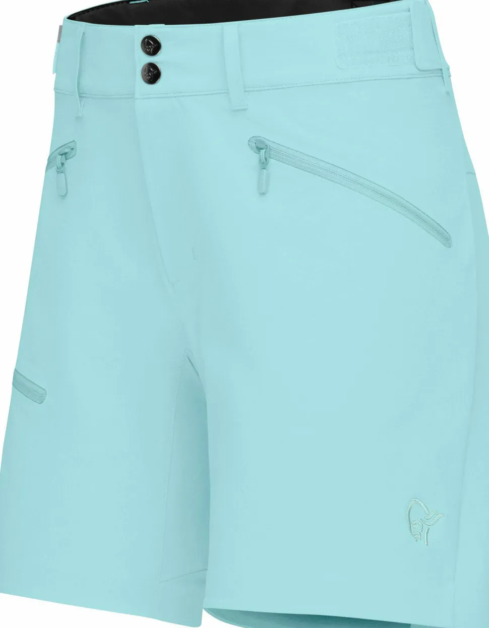 Norrøna Women's Falketind Flex1 Shorts Aqua Haze