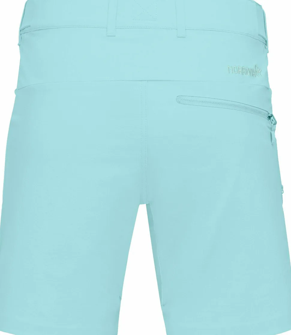 Norrøna Women's Falketind Flex1 Shorts Aqua Haze