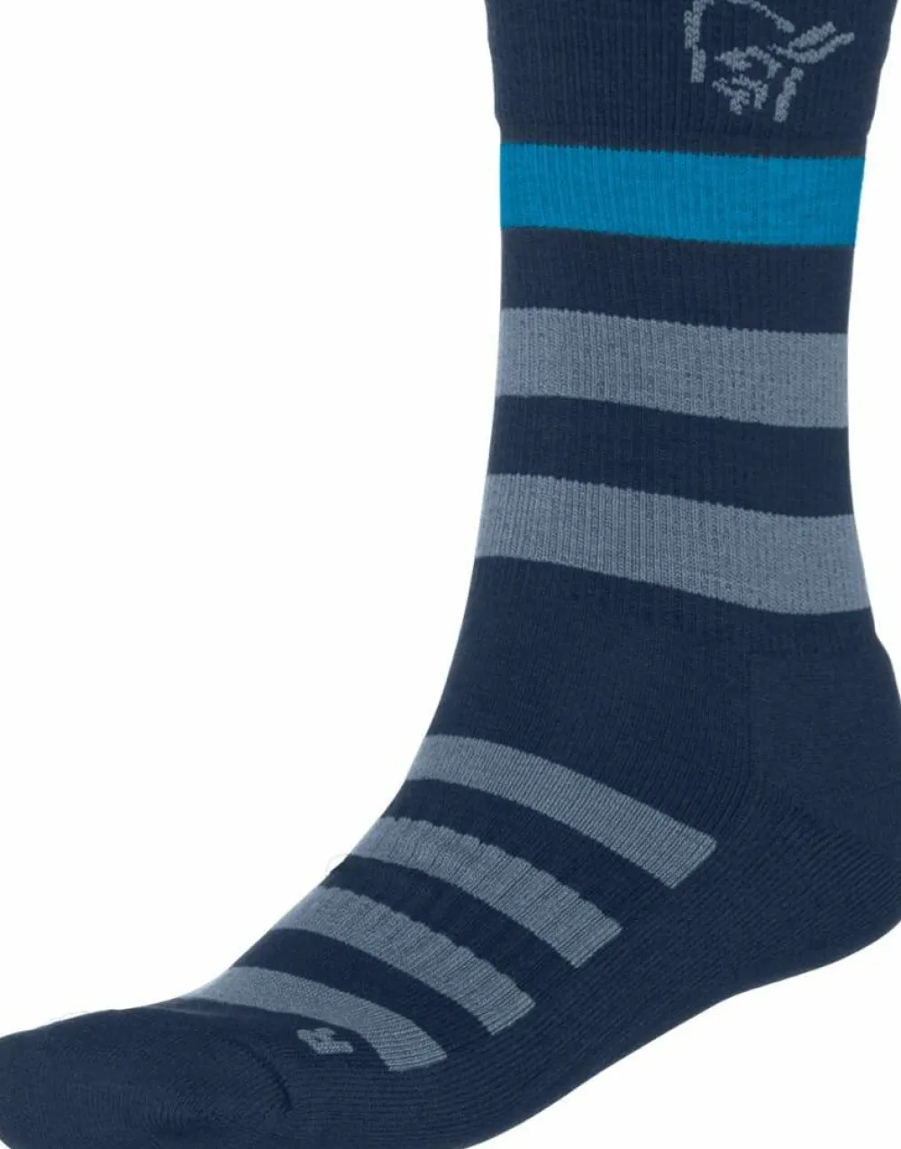 Norrøna Falketind Mid Weight Merino Socks Indigo Night/Flintstone
