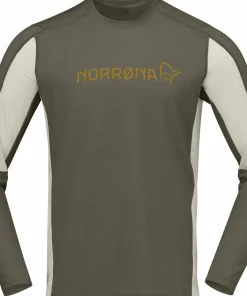 Norrøna Men's Falketind EqualiserUll Long Sleeve Beluga Sale