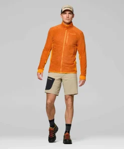 Norrøna Men's Falketind Warm1 Active Jacket Gold Flame/Exuberance Outlet