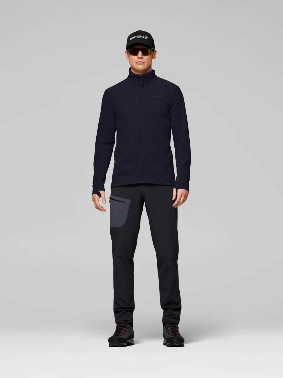 Norrøna Men's Falketind Warm2 Jacket Caviar Black