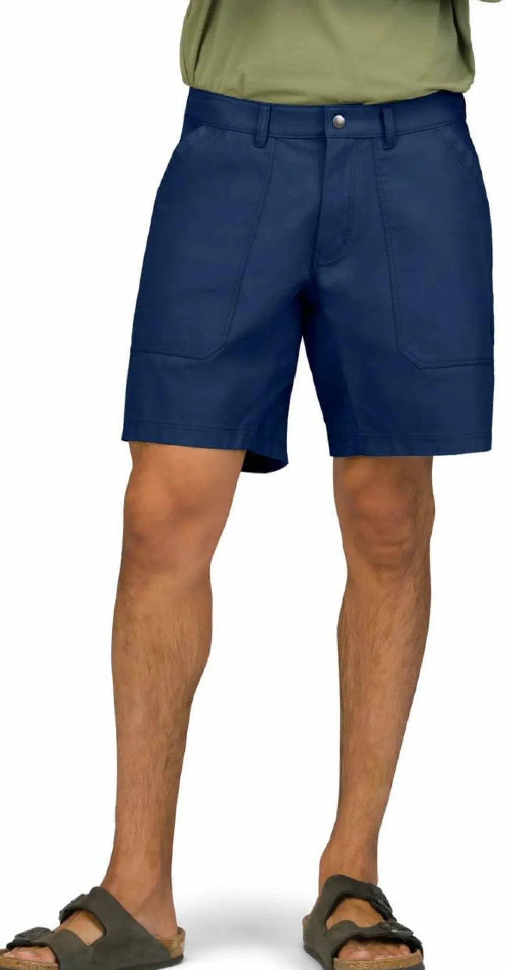 Norrøna Men's Femund Canvas Cotton Shorts Indigo Night New