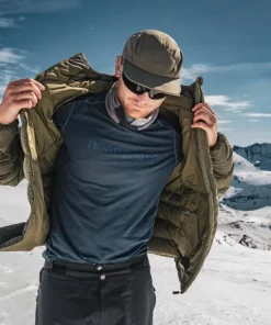 Norrøna Men's Femund Down700 Zip Hood Olive Night