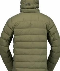 Norrøna Men's Femund Down700 Zip Hood Olive Night