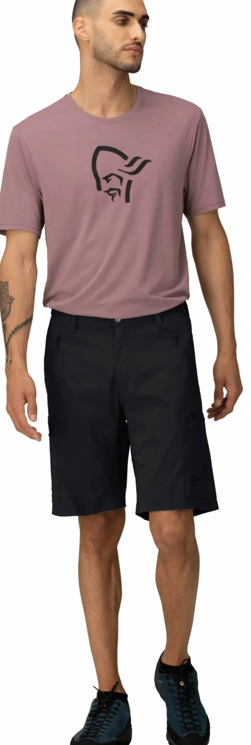 Norrøna Men's Femund Light Cotton Shorts Navy Blazer Online