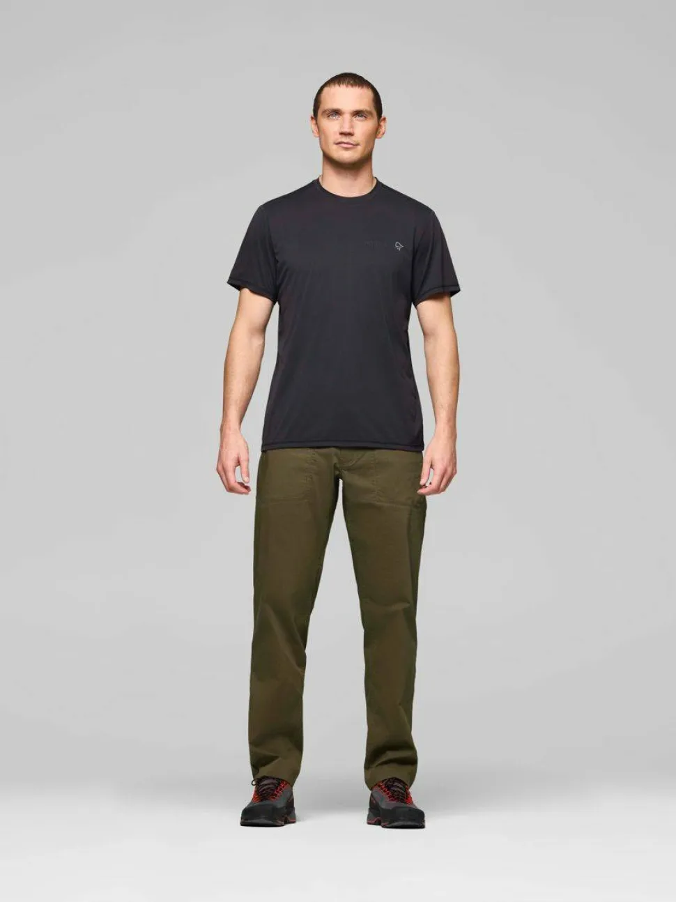Norrøna Men's Femund Mid Cotton Pants Olive Night