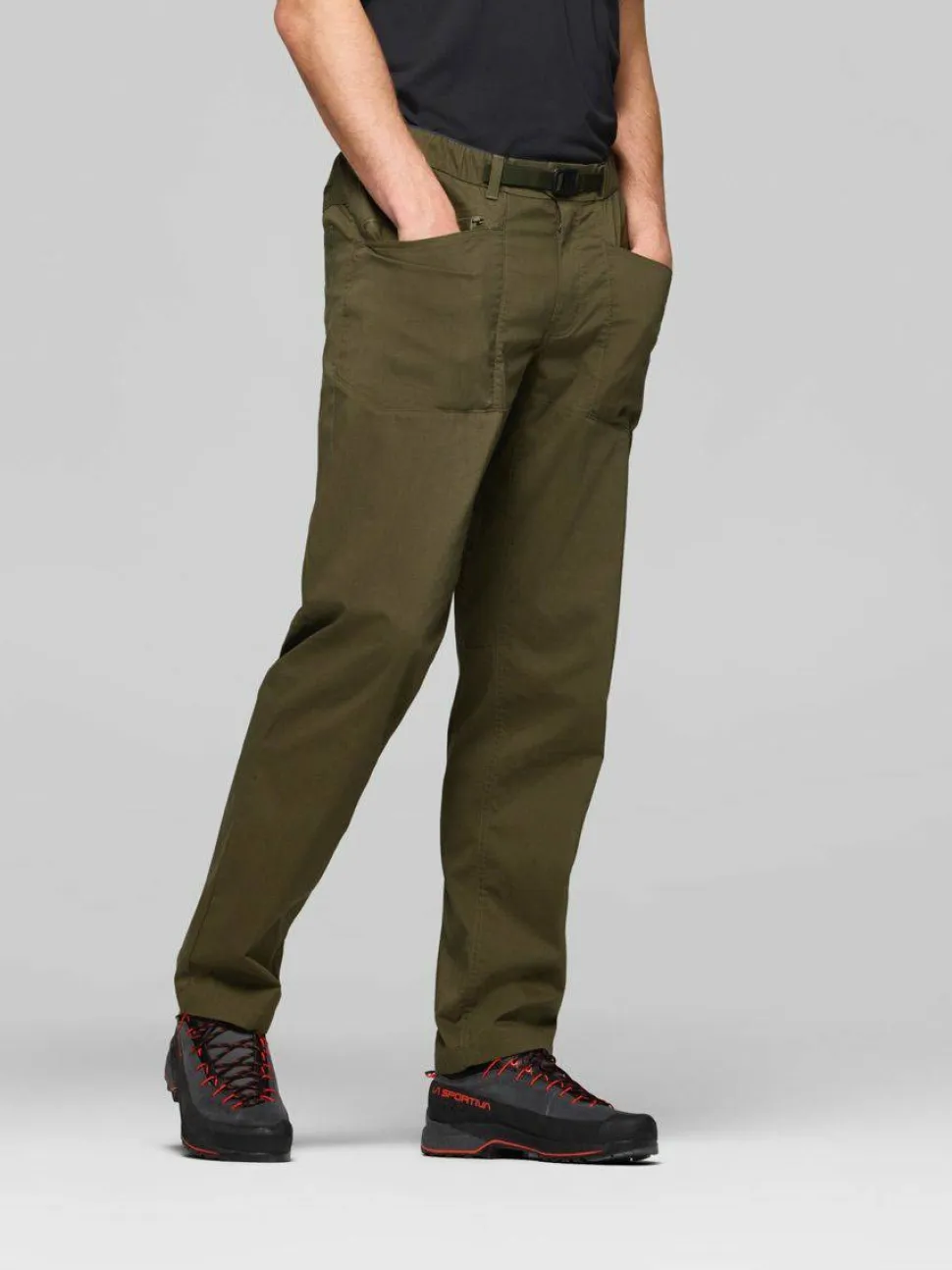 Norrøna Men's Femund Mid Cotton Pants Olive Night