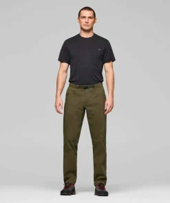 Norrøna Men's Femund Mid Cotton Pants Olive Night