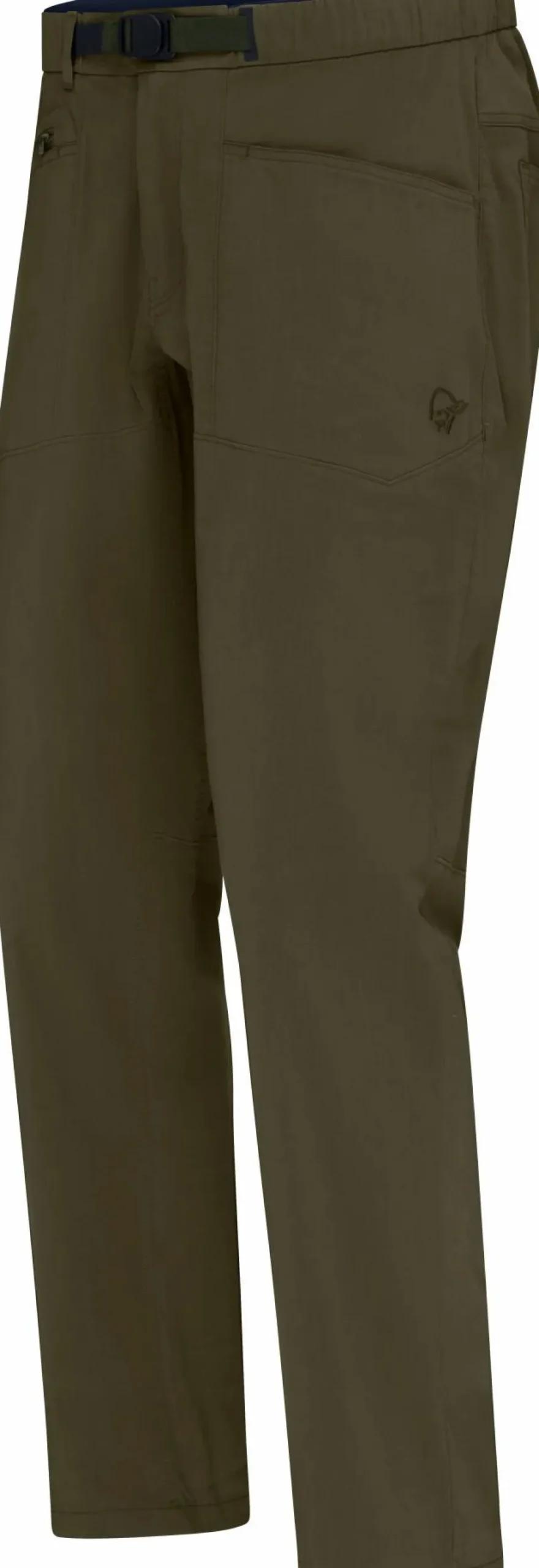 Norrøna Men's Femund Mid Cotton Pants Olive Night