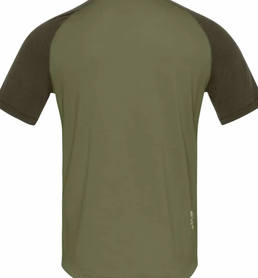 Norrøna Men's Femund PureUll T-Shirt Loden Green