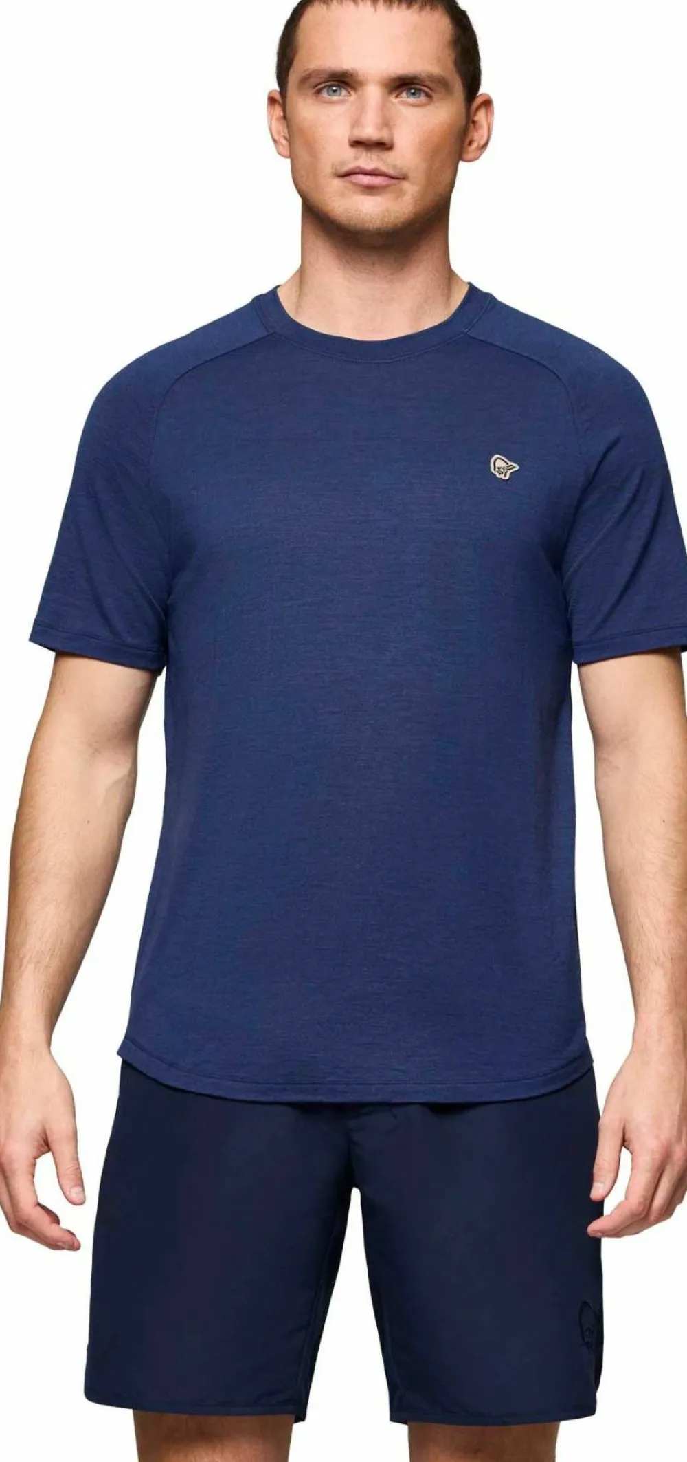 Norrøna Men's Femund PureUll T-Shirt Indigo Night Best