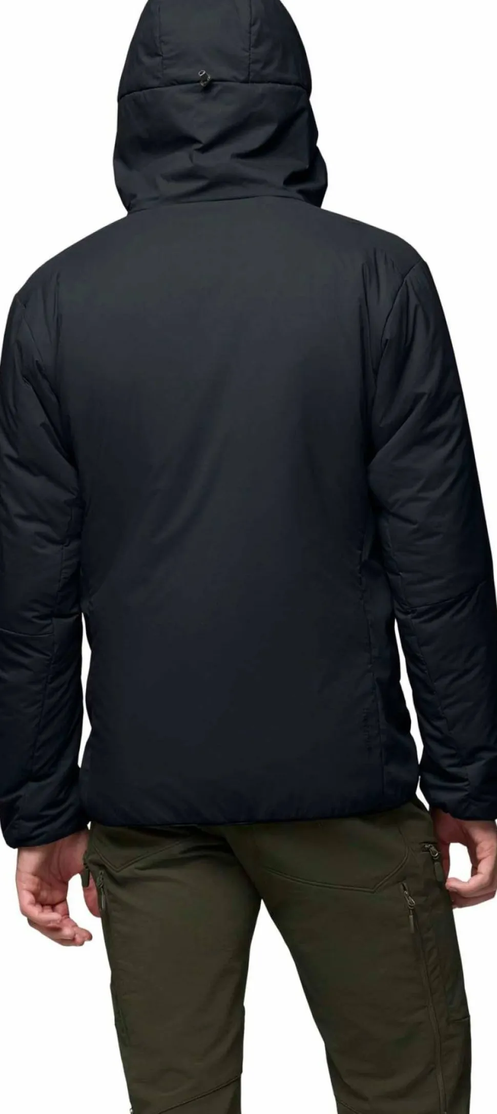 Norrøna Men's Femund Thermo60 Zip Hood Caviar Black