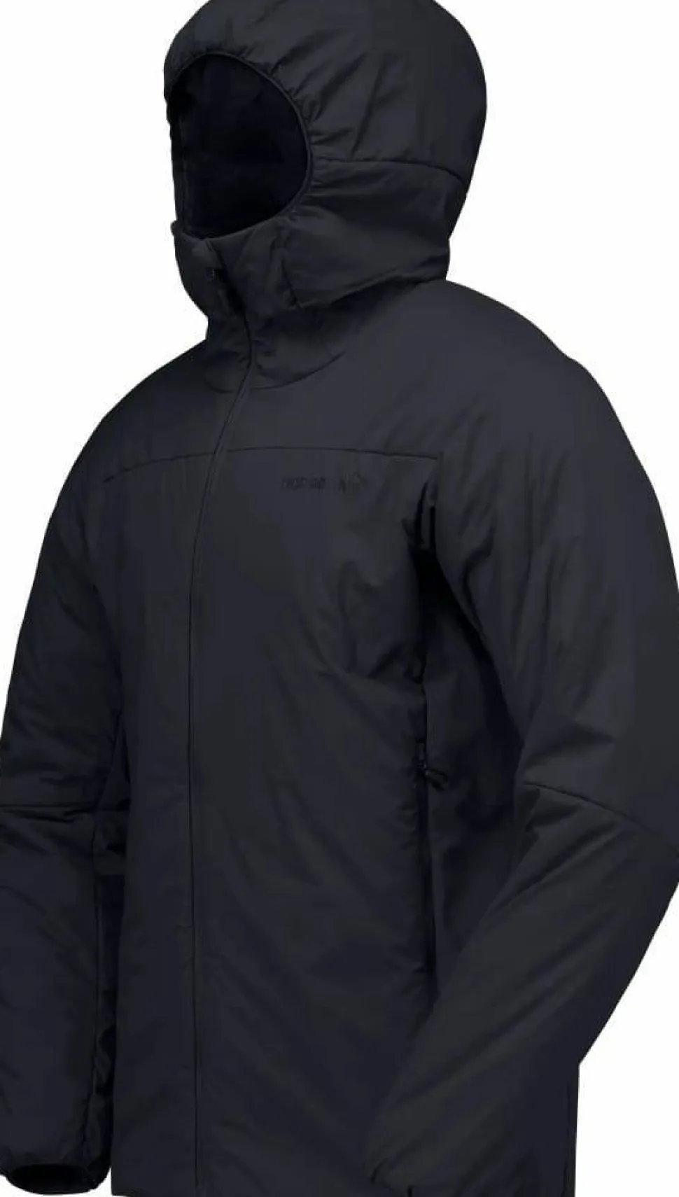 Norrøna Men's Femund Thermo60 Zip Hood Caviar Black
