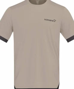 Norrøna Men's Fjørå Equaliser T-Shirt Winter Twig/Beluga