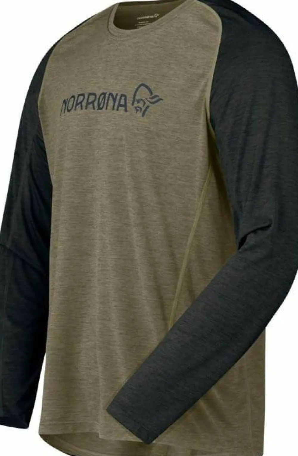 Norrøna Men's Fjørå Equaliser Lightweight Long Sleeve Olive Night Hot