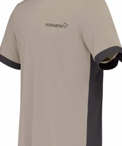 Norrøna Men's Fjørå Equaliser T-Shirt Winter Twig/Beluga Discount