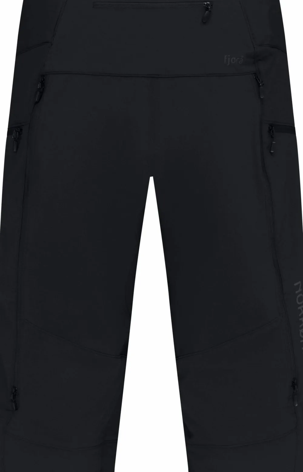 Norrøna Men's Fjørå Flex1 Hybrid Shorts Caviar Black Outlet