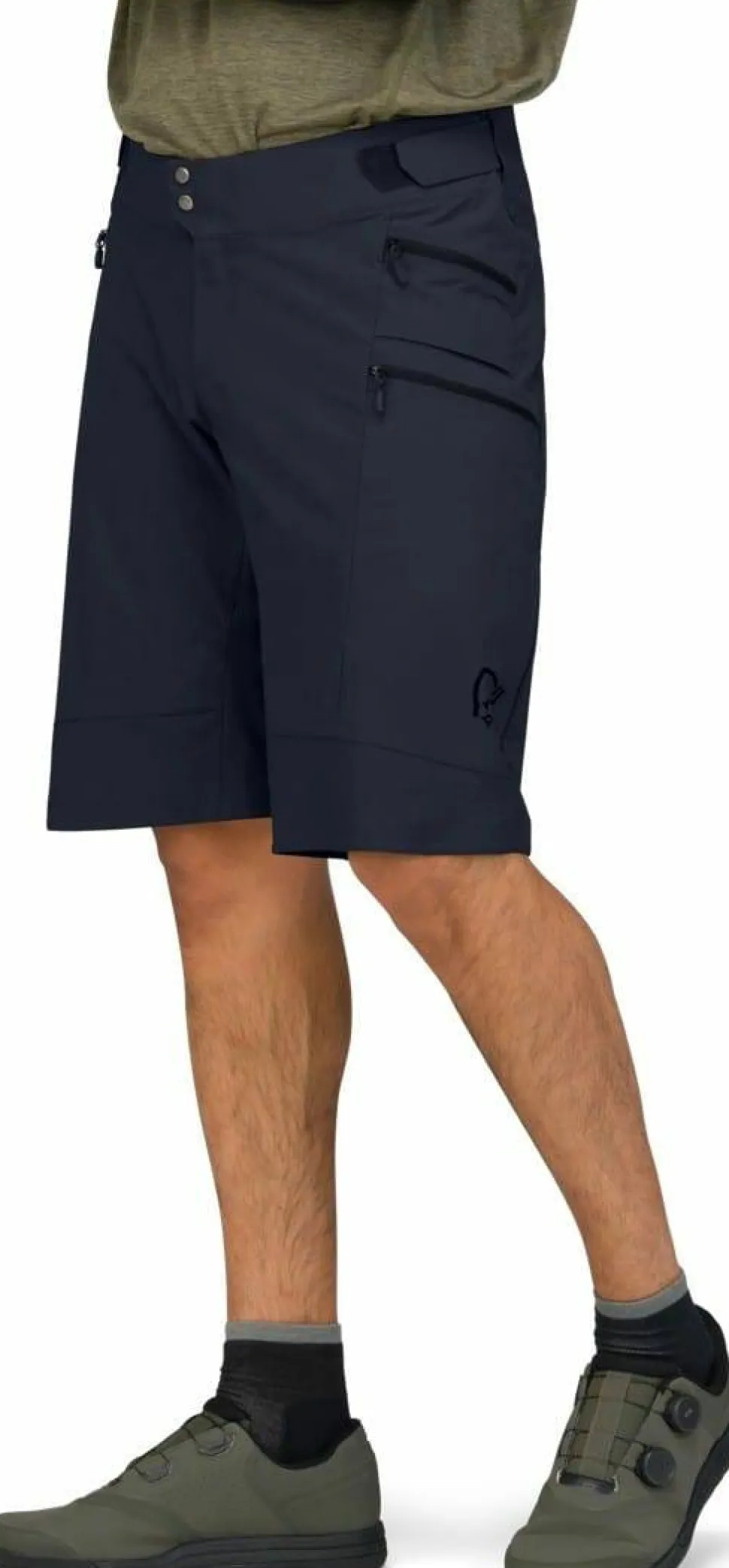Norrøna Men's Fjørå Flex1 Tech Shorts Caviar
