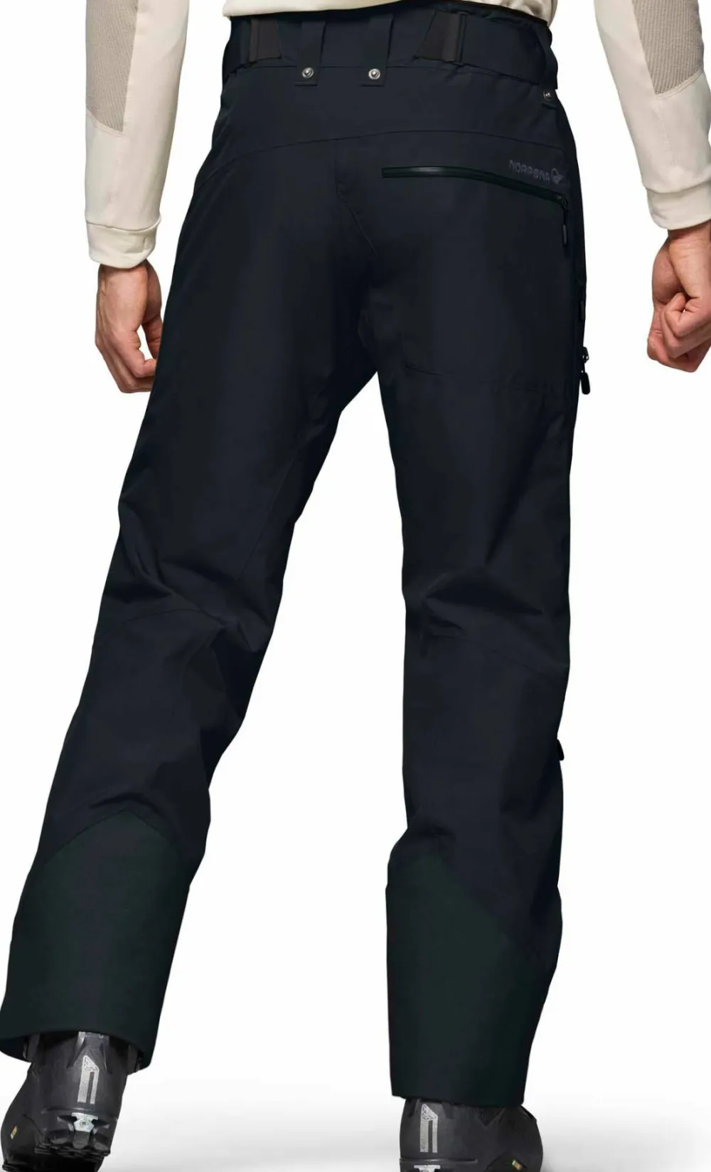 Norrøna Men's Lofoten GORE-TEX Insulated Short Pants Caviar Black New