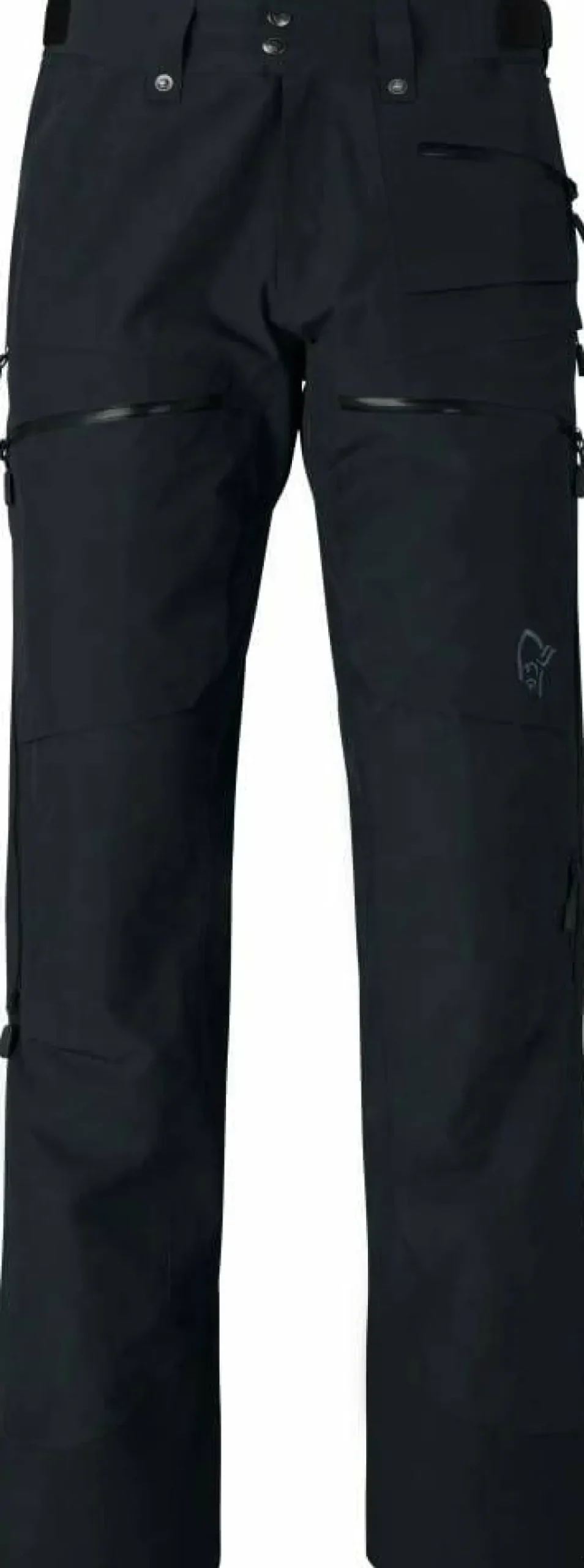 Norrøna Men's Lofoten GORE-TEX Insulated Short Pants Caviar Black New