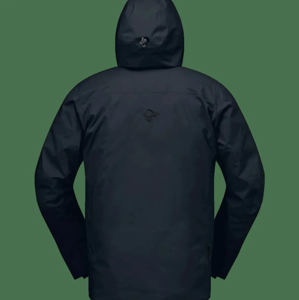 Norrøna Men's Lofoten GORE-TEX Down800 Jacket Caviar Black