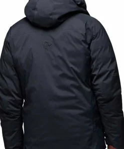 Norrøna Men's Lofoten GORE-TEX Down800 Jacket Caviar Black