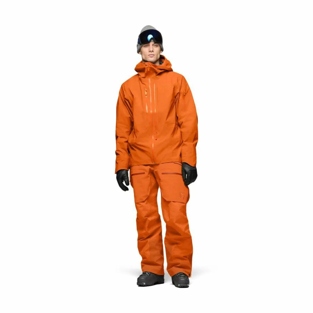 Norrøna Men's Lofoten GORE-TEX Pro Jacket Gold Flame Sale