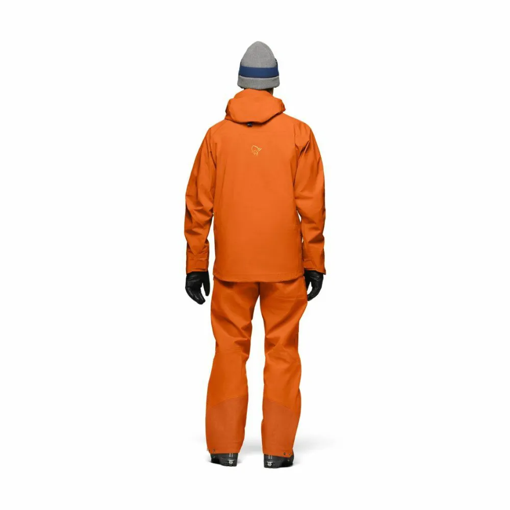 Norrøna Men's Lofoten GORE-TEX Pro Jacket Gold Flame Sale