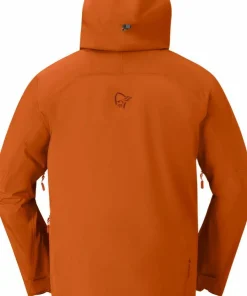 Norrøna Men's Møre GORE-TEX Jacket Gold Flame Sale