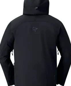 Norrøna Men's Møre GORE-TEX Jacket Caviar Hot