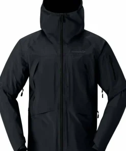 Norrøna Men's Møre GORE-TEX Jacket Caviar Hot