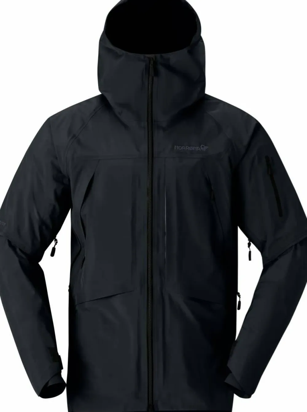 Norrøna Men's Møre GORE-TEX Jacket Caviar Hot