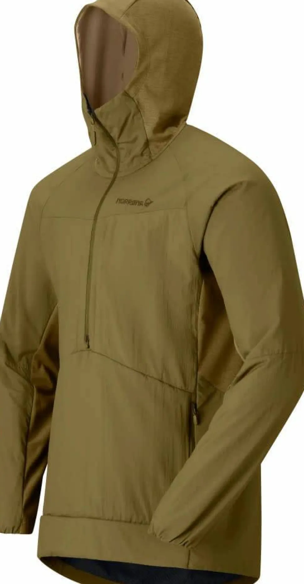 Norrøna Men's Møre Octa Zip Hood Dark Olive