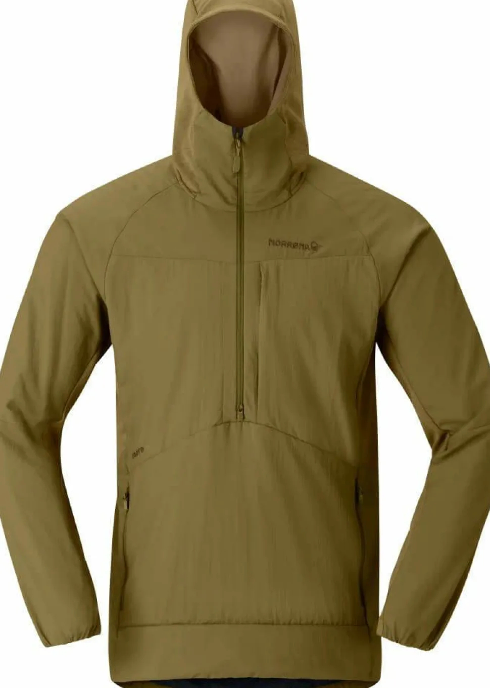 Norrøna Men's Møre Octa Zip Hood Dark Olive