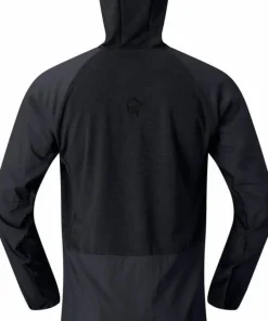 Norrøna Men's Møre Octa Zip Hood Caviar