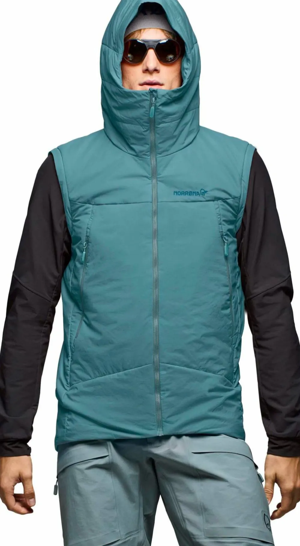 Norrøna Men's Møre Thermo60 Aero200 Jacket Trooper New