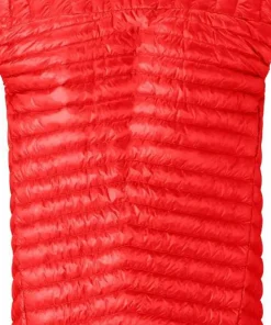 Hot Men's Trollveggen Superlight Down Vest Red Västar Herr