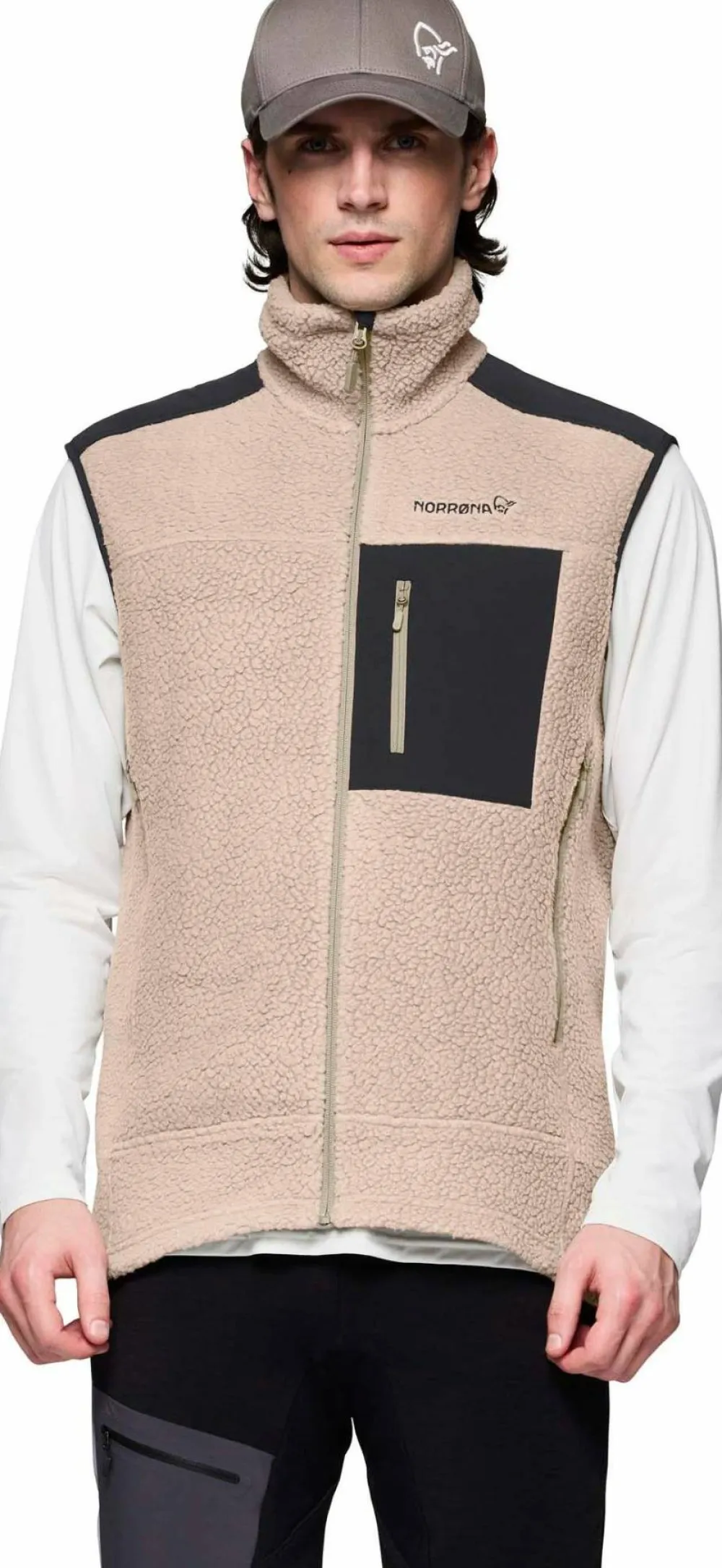 Norrøna Men's Trollveggen Warm3 Vest Winter Twig Online