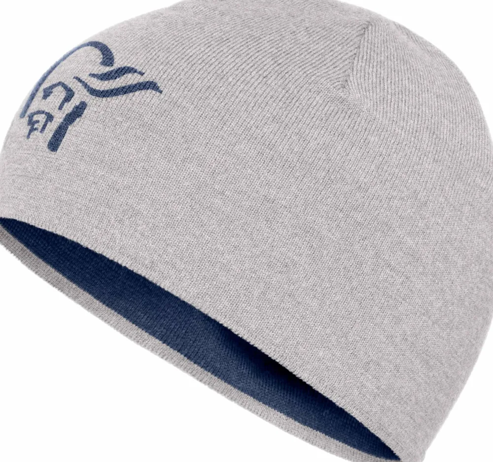 Online Unisex /29 Light Merinoull Logo Beanie Huvudbonader Herr