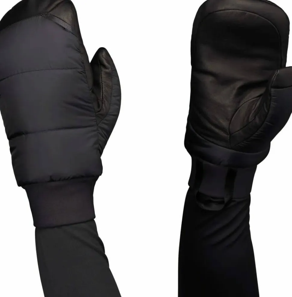 Norrøna Unisex Lyngen Down750 Mittens Caviar Black