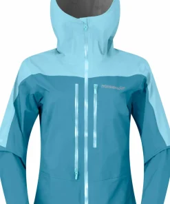 Norrøna Women's Falketind Dri1 Jacket Brittany Blue/Aqua Haze Sale