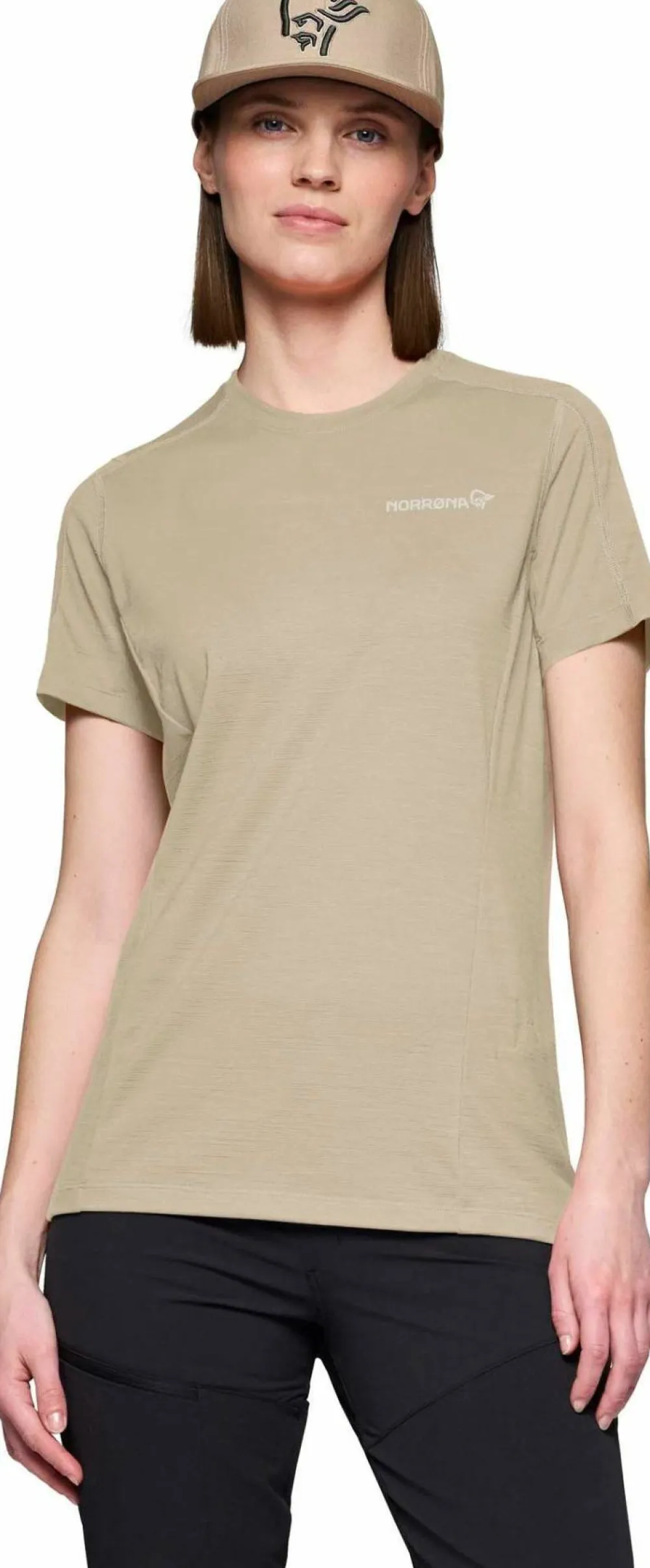 Norrøna Women's Falketind EqualiserUll T-shirt Pure Cashmere New