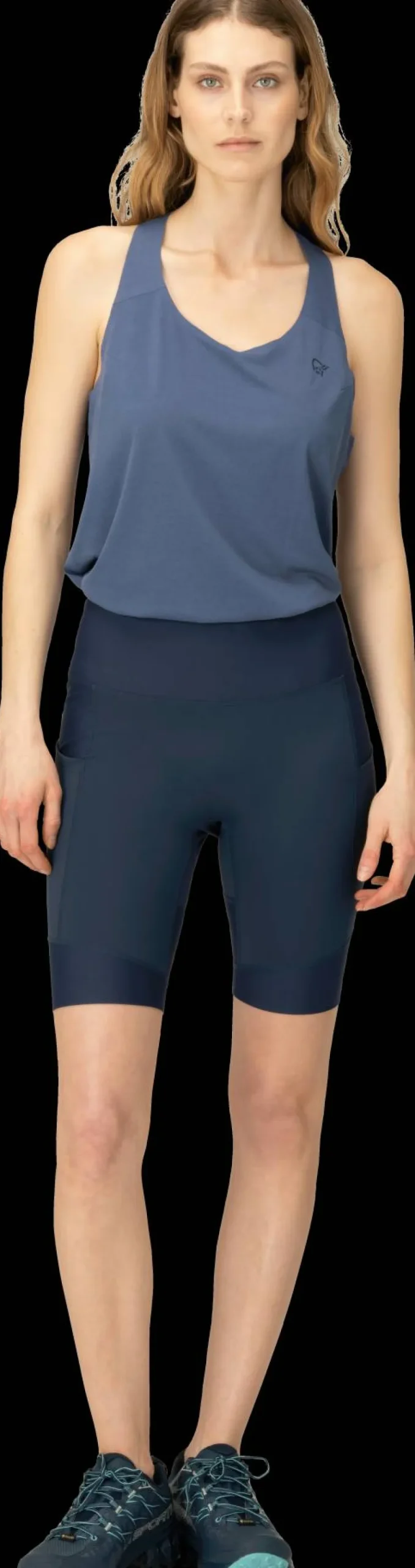 Norrøna Women's Falketind Equaliser Stretch Short Tights Indigo Night Outlet
