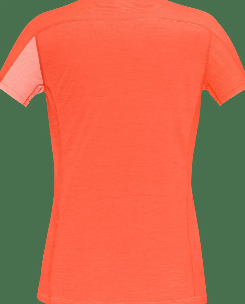 Norrøna Women's Falketind Equaliser Merino T-Shirt Peach Amber/Orange Alert Clearance