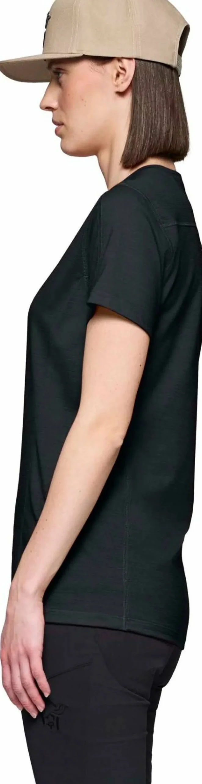 Norrøna Women's Falketind EqualiserUll T-shirt Caviar Black